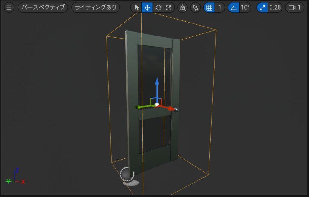 UE5ドア作成画像17